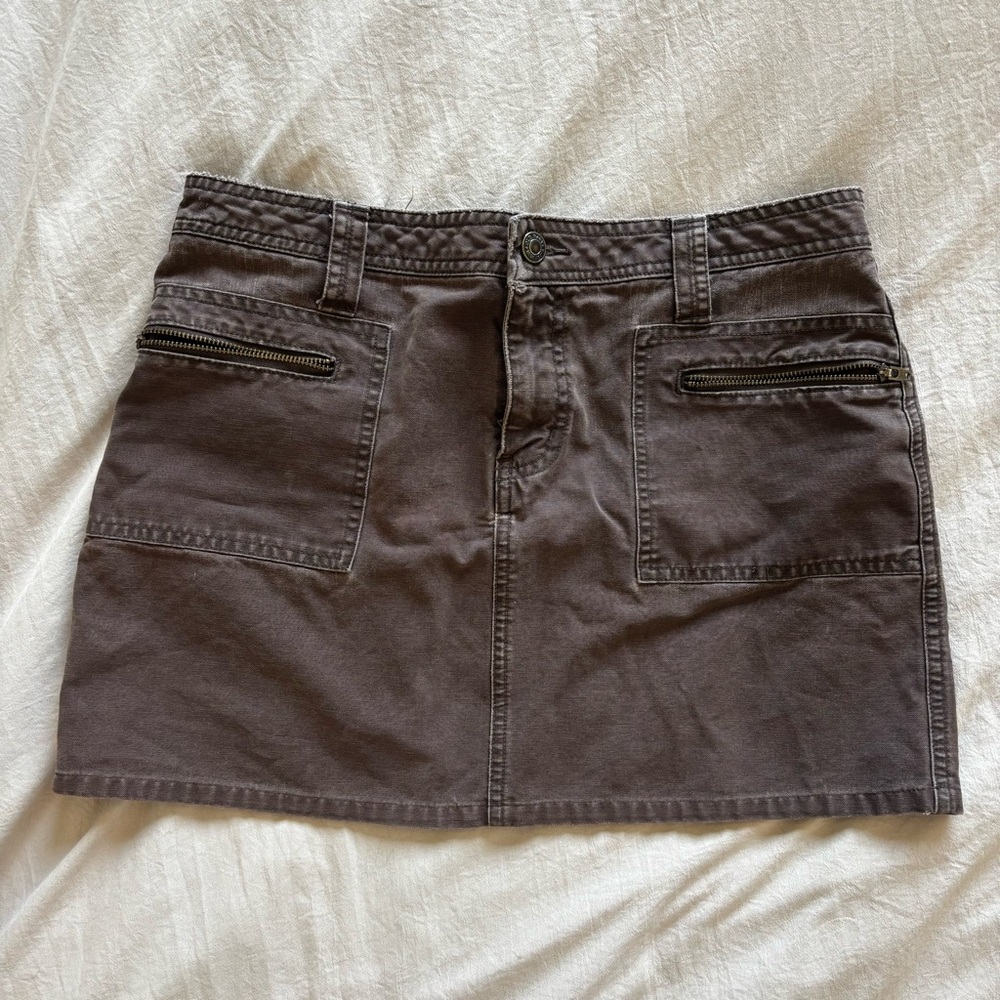 Vintage Mini Cargo Skirt